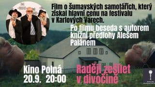 Raději zešílet v divočině + beseda